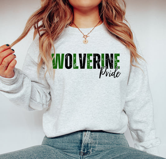 Wolverine Pride Crewneck